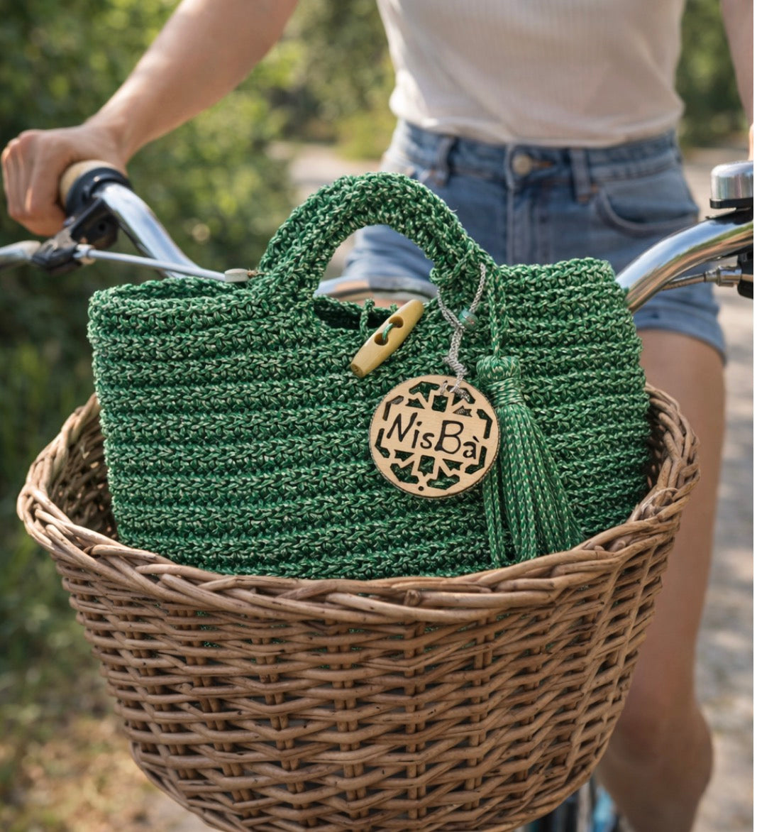 SHIMMER Oval bag