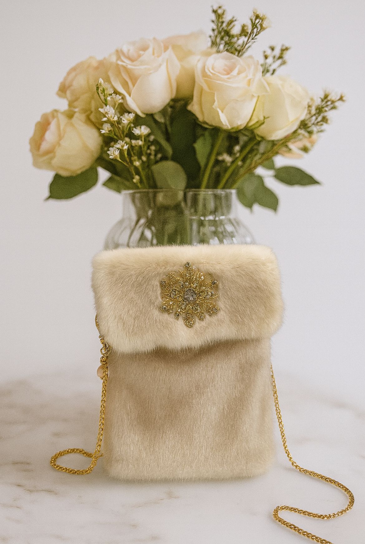 Portacellulare in EcoPelliccia