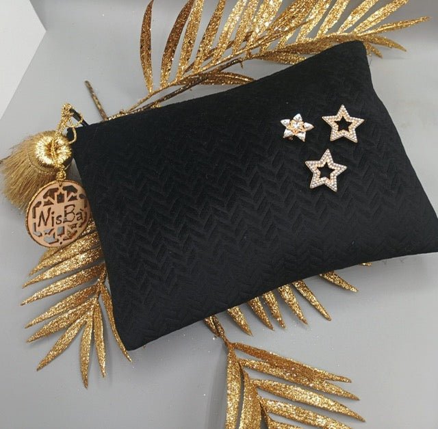 Velvet Clutch Bag