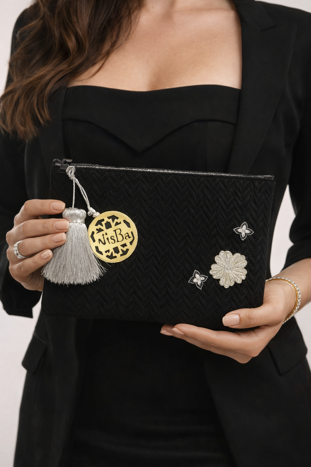 Velvet Clutch Bag